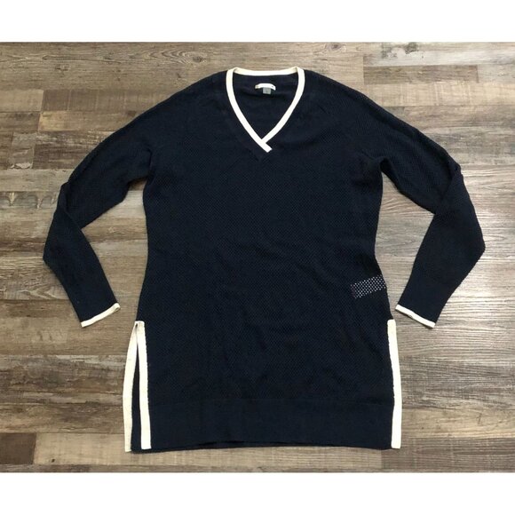 Smartwool Everyday Travel Tunic Sweater Navy Blue Small - Picture 1 of 8